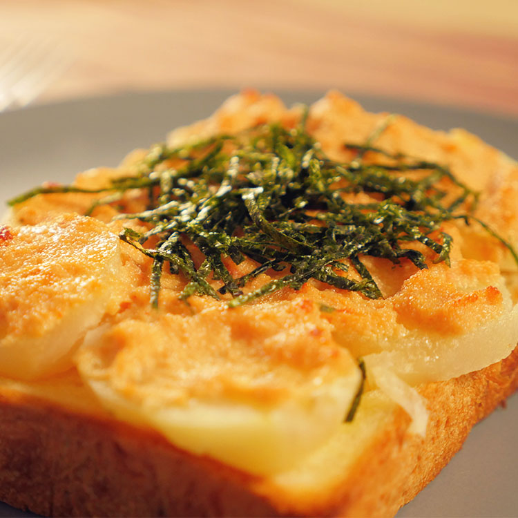 【トースト1週間アレンジ#木曜日】魅惑の組み合わせ！「じゃがいも明太トースト」のレシピ