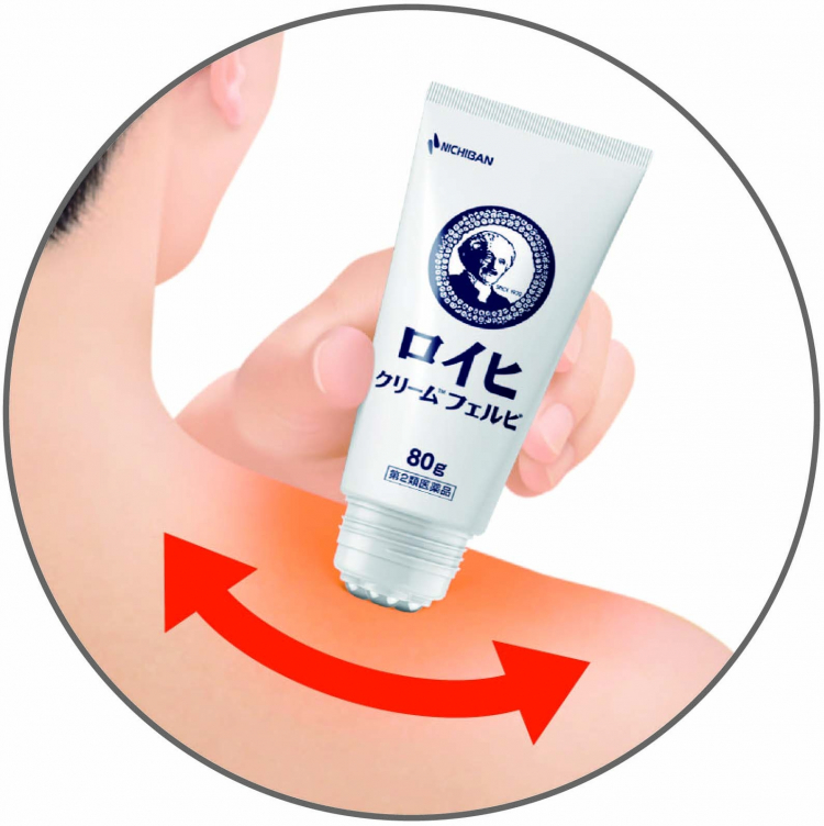 ツライ肩こりに…手を汚さず塗れるロールオンタイプの鎮痛消炎クリーム剤が便利！