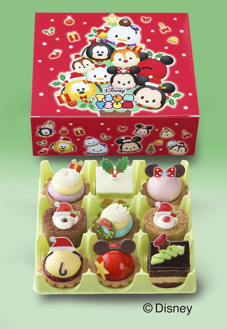 ディズニー ツムツムの クリスマス限定プチケーキセット 銀座コージーコーナーから発売 Kufura クフラ 小学館公式