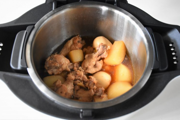 ホットクック 鶏手羽と大根の煮込み