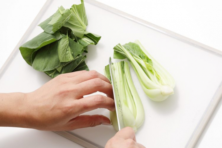 チンゲン菜 切り方
