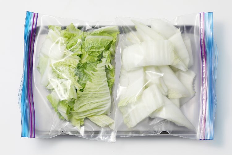 白菜　冷凍保存