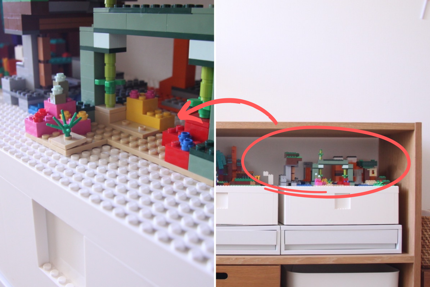 LEGO収納にはコレ！IKEAとコラボ「ビッグレク」なら無印シェルフにもぴったり【本日のお気に入り】
