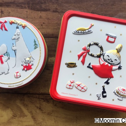 「ムーミン」＆「ピーターラビット」のクリスマスお菓子缶は、1,000円台で最高にかわいいんです！ 【お菓子缶の世界】#2