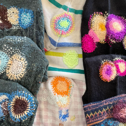 お気に入りの服を繕（つくろ）う「ダーニング」を始めませんか？