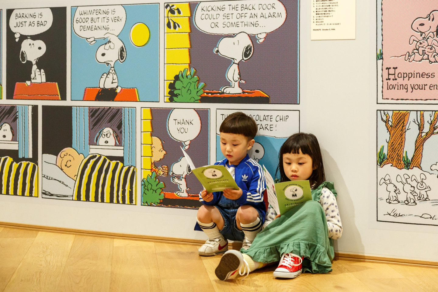 【スヌーピーミュージアム】で英語体験を！子どもと一緒に楽しめる「ワークシート」がかわいい